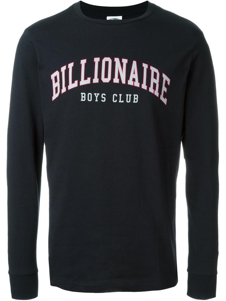 Billionaire Boys Club Ivy Long Sleeve T-shirt, Men's, Size: M, Black, Cotton