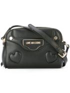 Love Moschino Logo Plaque Crossbody Bag