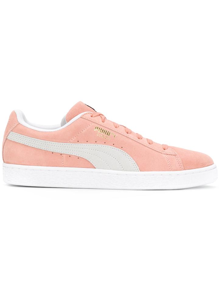 Puma Classic Suede Sneakers - Pink & Purple