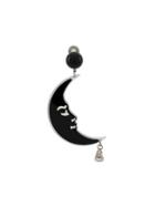 Miu Miu Clip-on Moon Earring - Black