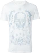 Alexander Mcqueen Tattoo Skull Print T-shirt