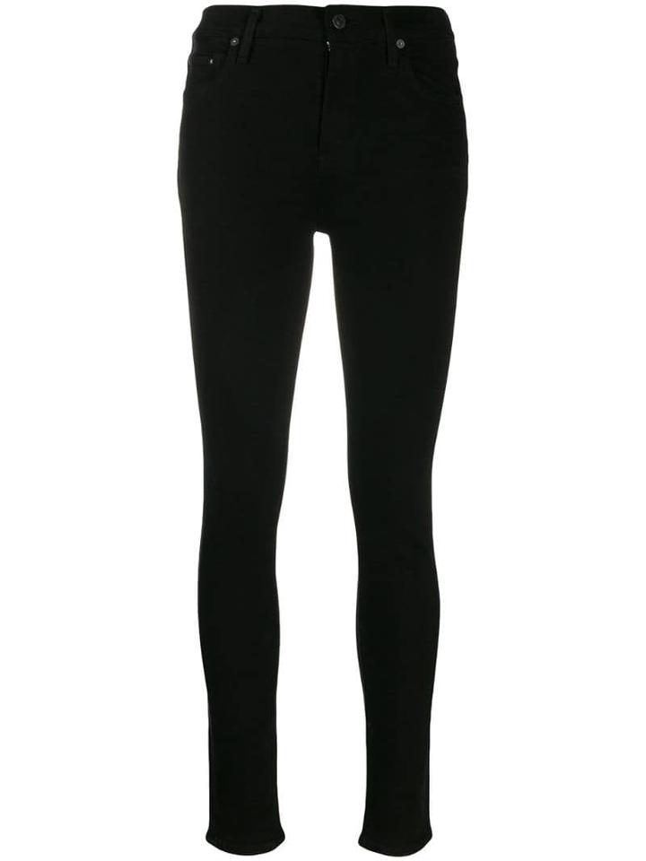 Citizens Of Humanity High Waisted Skinny Jeans - Black
