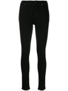 Citizens Of Humanity High Waisted Skinny Jeans - Black