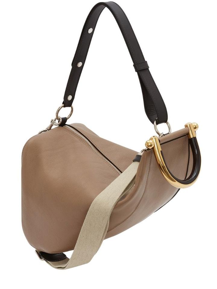 Jw Anderson Wedge Shoulder Bag - Brown