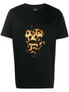 Ps Paul Smith Leopard Print Graphic T-shirt - Black