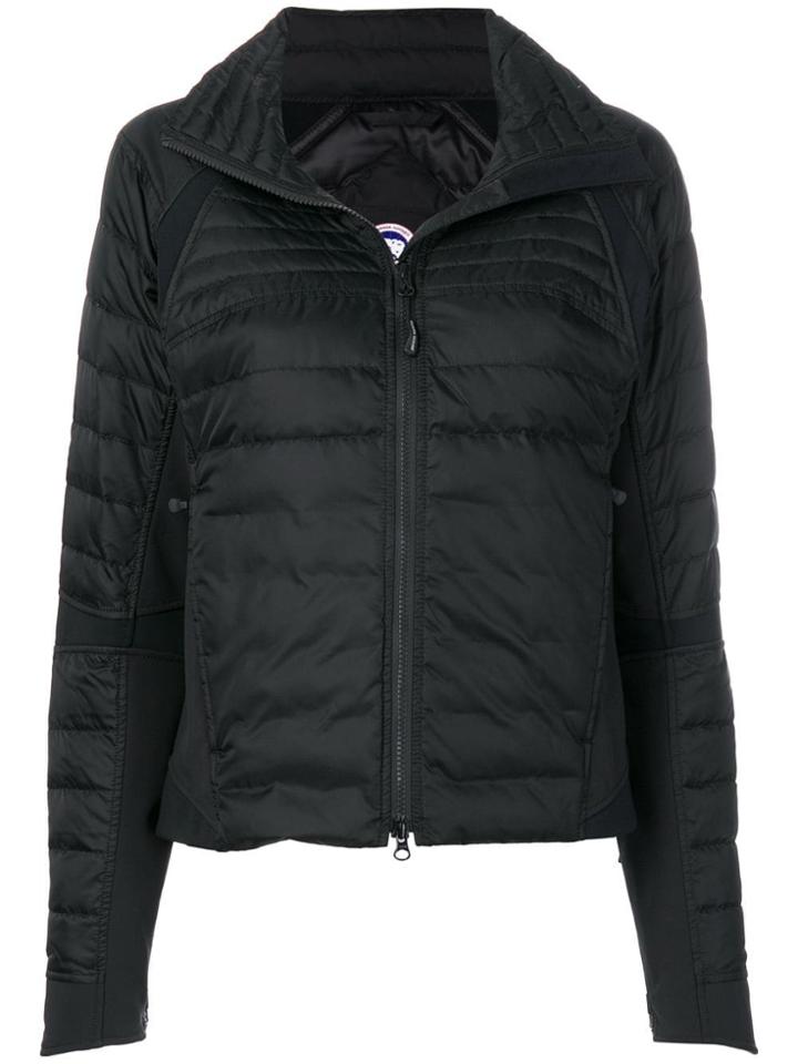 Canada Goose Zip Up Padded Jacket - Black