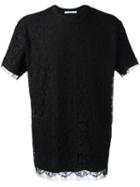 Givenchy Floral Lace Overlay T-shirt