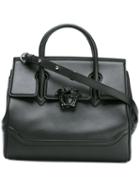 Versace Palazzo Empire Tote, Women's, Black, Leather