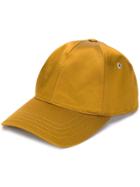 Ami Alexandre Mattiussi Patch Baseball Cap - Yellow