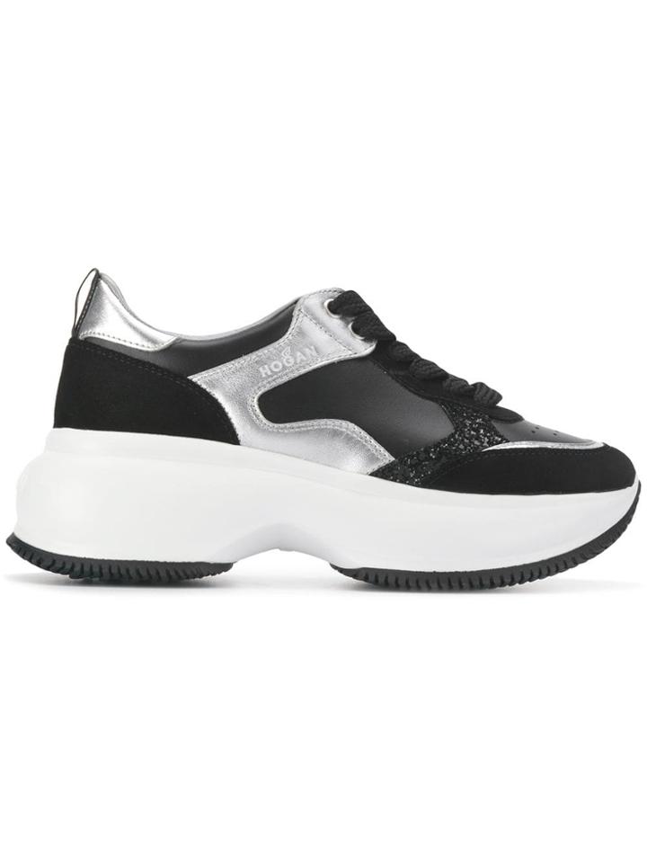 Hogan Maxi Active Sneakers - Black