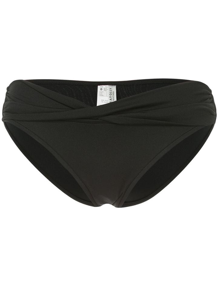 Seafolly Twist Band Hipster Bikini Bottom - Black