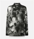 Christopher Kane Sprayed Flower Print Shirt