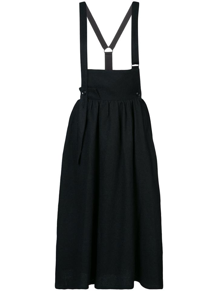 Y's Suspender Skirt - Black
