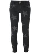 'skinny' Star Print Jeans, Women's, Size: 29, Black, Cotton/spandex/elastane, Stella Mccartney
