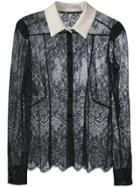 Marni Wave Striped Blouse - Red