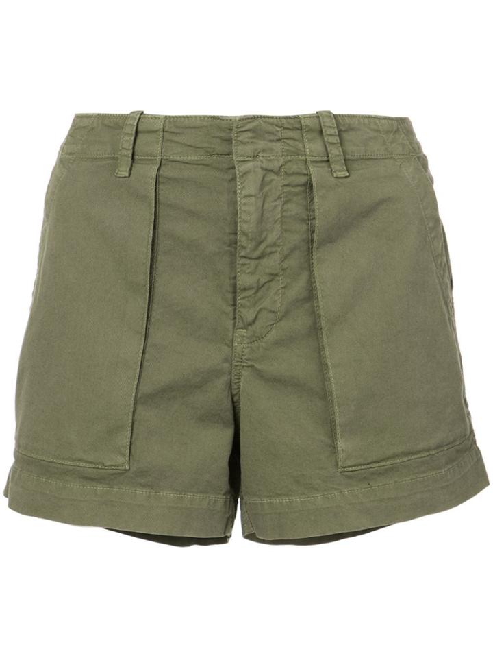 Nili Lotan Cargo Shorts - Green