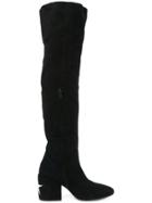 Marc Ellis Knee Length Boots - Black