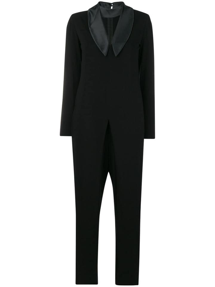 Giorgio Armani Tailored Fitted Jumpsuit - Black