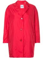 Aspesi Button-down Fitted Coat - Red