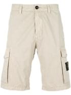 Stone Island Cargo Shorts, Men's, Size: 32, Nude/neutrals, Cotton