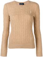 Polo Ralph Lauren Classic Cable-knit Sweater - Nude & Neutrals
