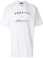 Raf Simons America T-shirt - White