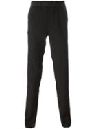 Emporio Armani Elasticated Trousers, Men's, Size: 52, Blue, Wool/viscose/cotton