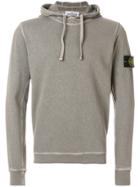 Stone Island Drawstring Hoodie - Green