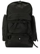Makavelic Cargo Pocket Backpack - Black