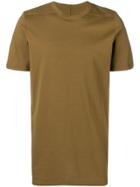Rick Owens Short-sleeve Fitted T-shirt - Green
