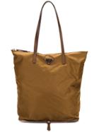 Prada Shopper Tote Bag - Brown