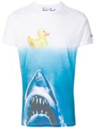 Mc2 Saint Barth Jaws And Rubber Duck Ombre T-shirt - White