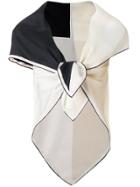 Faliero Sarti Bicolour Scarf - Black