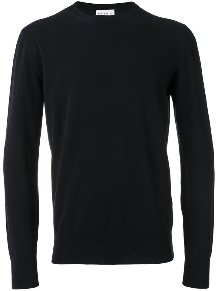 Ballantyne Slim-fit Jumper - Blue