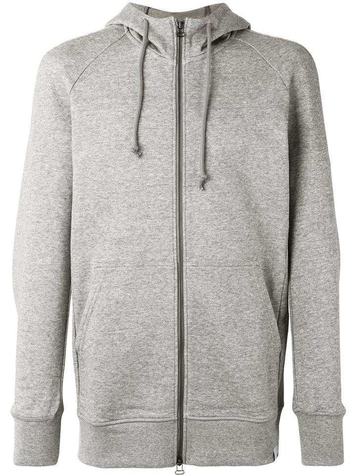 Adidas Originals - Xbyo Zip Hoodie - Men - Cotton - L, Grey, Cotton