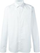 Givenchy Star Embroidered Shirt, Men's, Size: 37, White, Cotton/polyester/ceramic