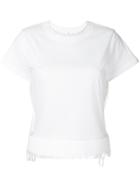 Comme Des Garçons Noir Kei Ninomiya Layer Detail T-shirt - White