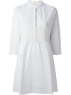 Vanessa Bruno Athé Frill Collar Shirt Dress