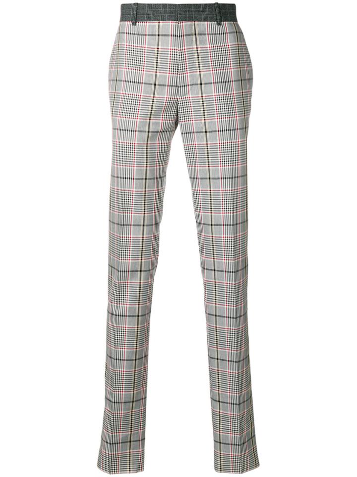 Alexander Mcqueen Houndstooth Trousers - Multicolour