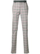 Alexander Mcqueen Houndstooth Trousers - Multicolour