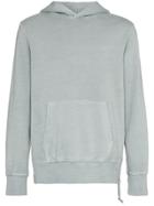 Ksubi Front Pocket Cotton Hoodie - Grey