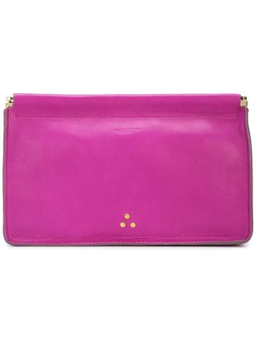 Jérôme Dreyfuss Clic Clac Clutch - Purple