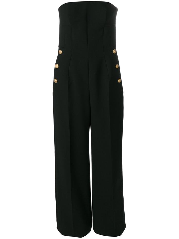 Galvan Wide Leg Jumpsuit - Yellow & Orange