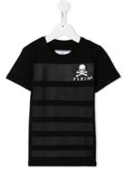 Philipp Plein Junior Panelled T-shirt - Black