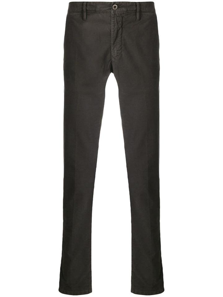 Incotex Slim Fit Basic Chinos - Brown