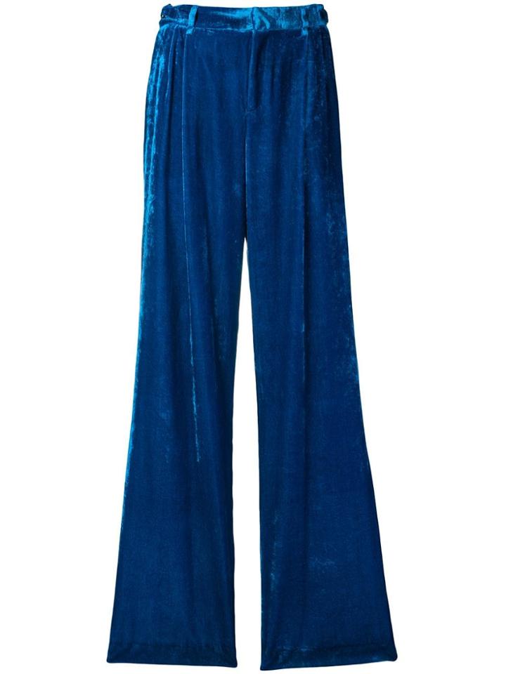 Attico Palazzo Pants - Blue