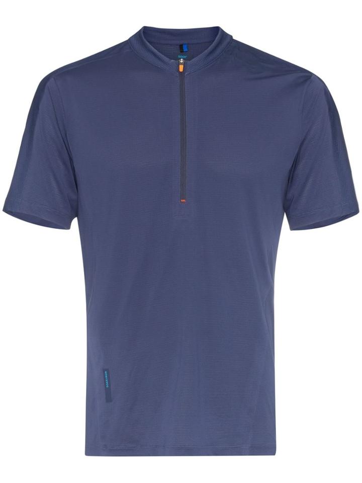 Soar Sierra Half-zip T-shirt - Blue