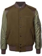 Coach Ma-1 Varsity Jacket - Green