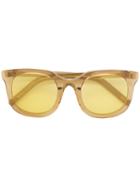 Han Kj0benhavn - Round Frame Sunglasses - Unisex - Acetate - One Size, Yellow/orange, Acetate
