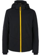 Fendi Hooded Padded Jacket, Men's, Size: 50, Black, Polyamide/polyester/spandex/elastane